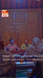 LAPORAN PERTANGGUNGJAWABAN APBKAL TAHUN 2025 DAN PENGESAHAN  RAPBKAL TAHUN 2026